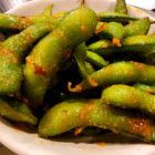Spicy Garlic Edamame