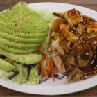Chicken Teriyaki Avocado Salad