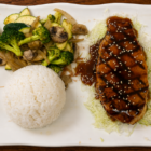 Salmon Teriyaki Dinner