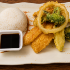 Vegetable Tempura Dinner