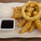 Calamari Tempura Dinner